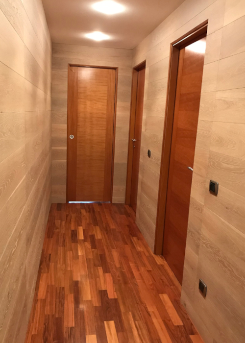 pareti rivestite in legno